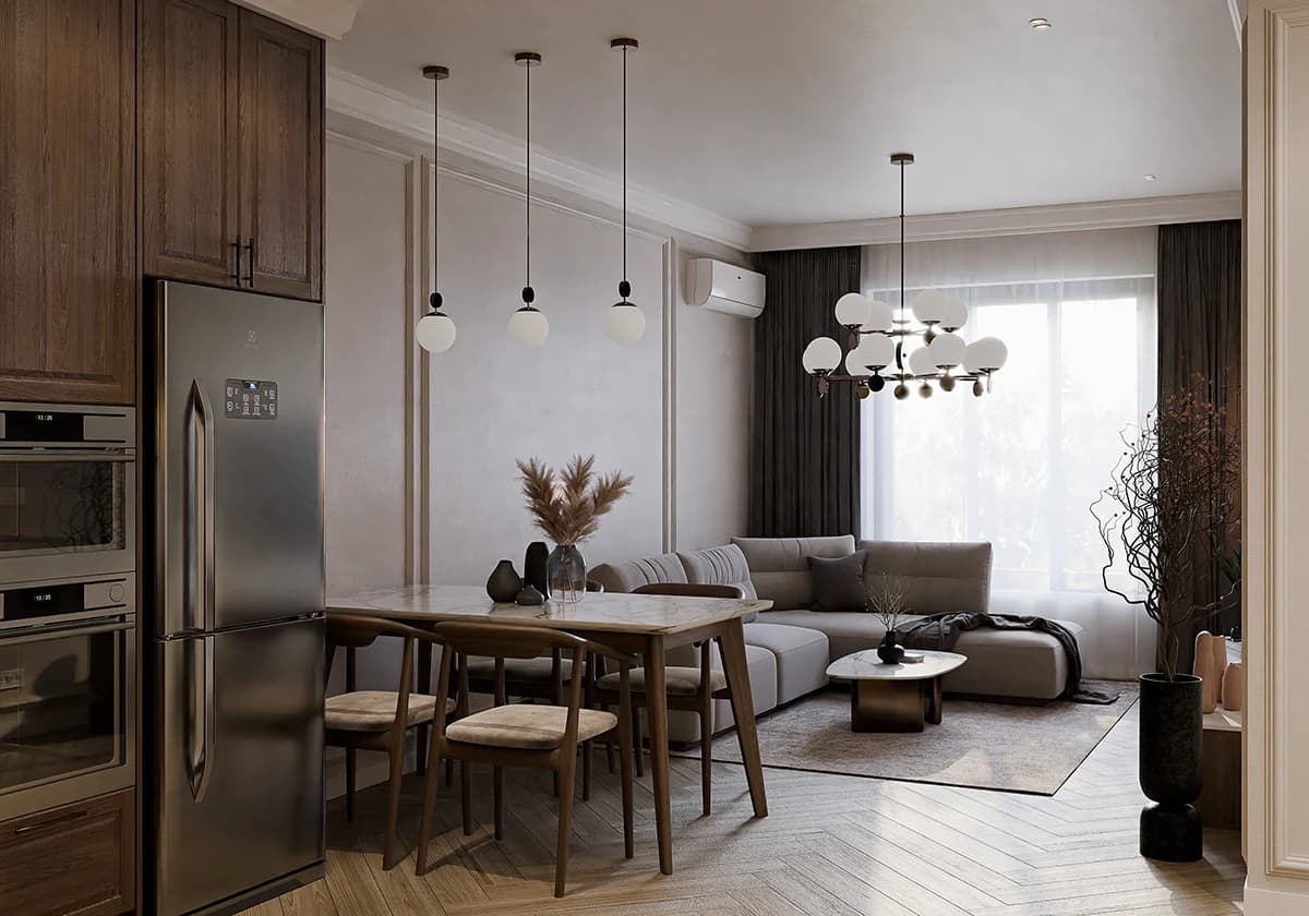 Appartement Urbain – Design fonctionnel et raffiné